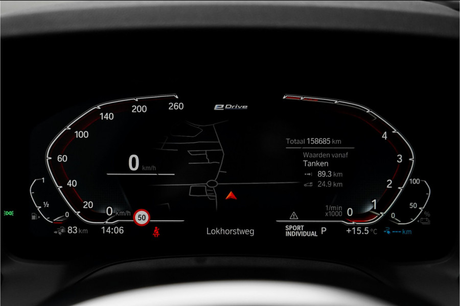 BMW 3 Serie Touring 320e M-Sport Dravitgrau Pano Leder Trekhaak 19"