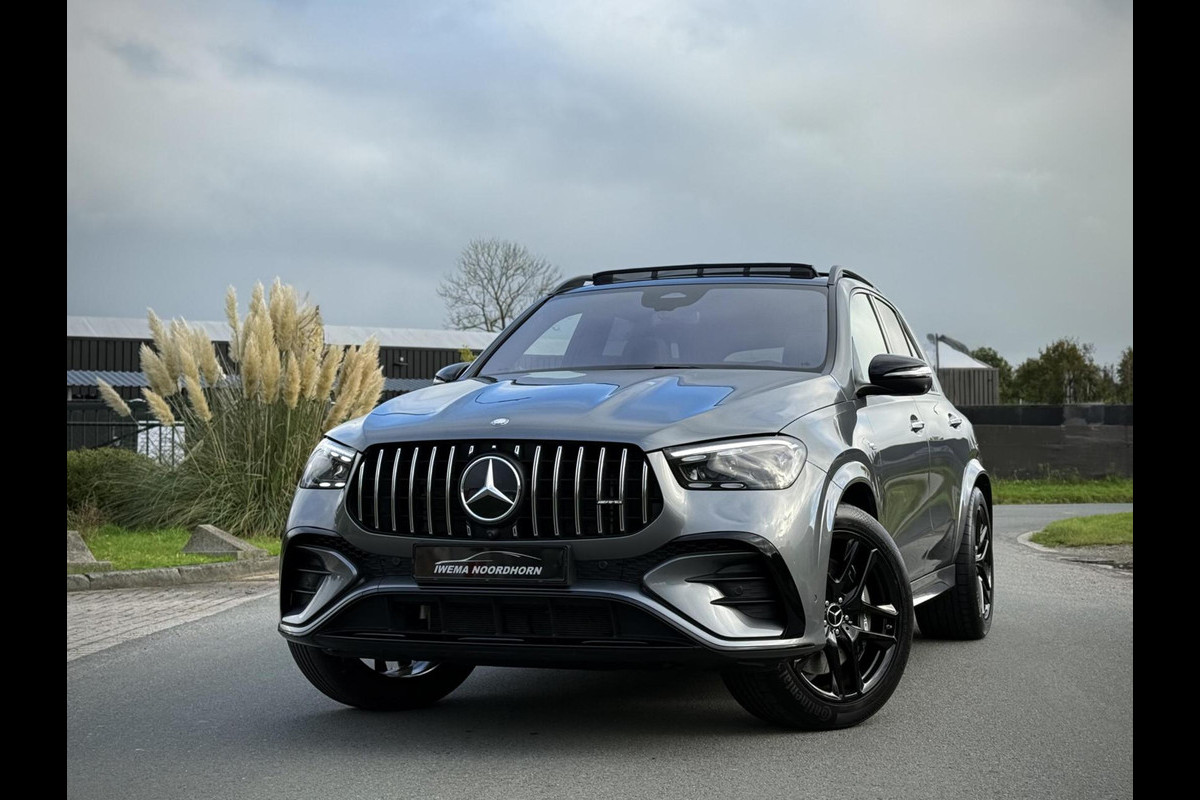 Mercedes-Benz GLE AMG 53 Hybrid 4MATIC+ 585pk Panoramadak|Softclose doors|Camera 360°|Burmester®|Nightpakket|Luchtvering