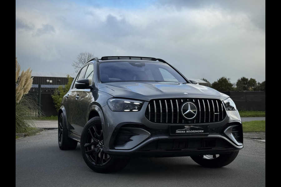 Mercedes-Benz GLE AMG 53 Hybrid 4MATIC+ 585pk Panoramadak|Softclose doors|Camera 360°|Burmester®|Nightpakket|Luchtvering
