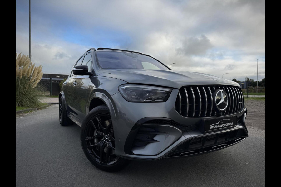Mercedes-Benz GLE AMG 53 Hybrid 4MATIC+ 585pk Panoramadak|Softclose doors|Camera 360°|Burmester®|Nightpakket|Luchtvering