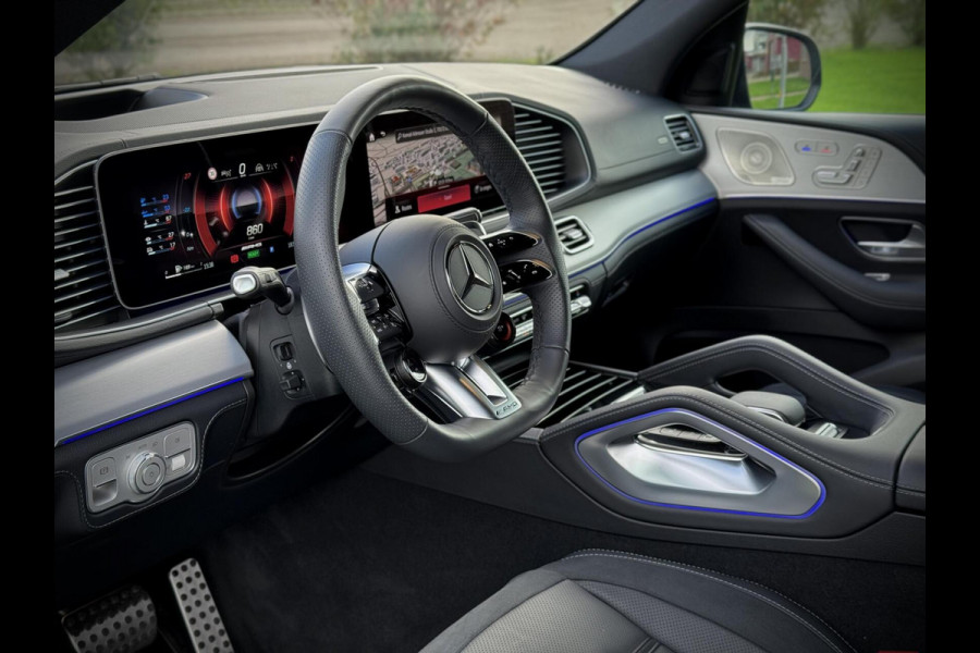 Mercedes-Benz GLE AMG 53 Hybrid 4MATIC+ 585pk Panoramadak|Softclose doors|Camera 360°|Burmester®|Nightpakket|Luchtvering