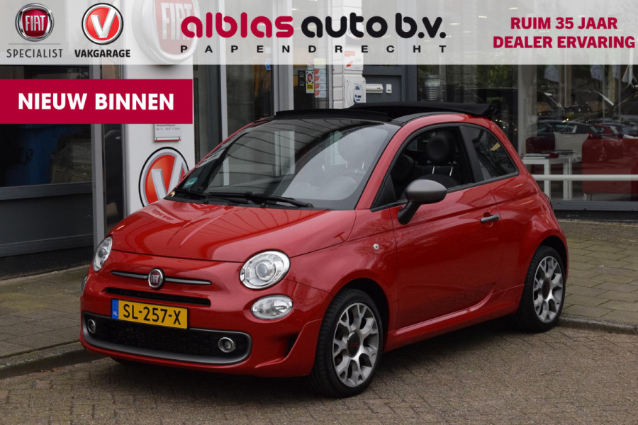 Fiat 500C 80pk Turbo Sport|Xenon|Beats|Nav|Carplay