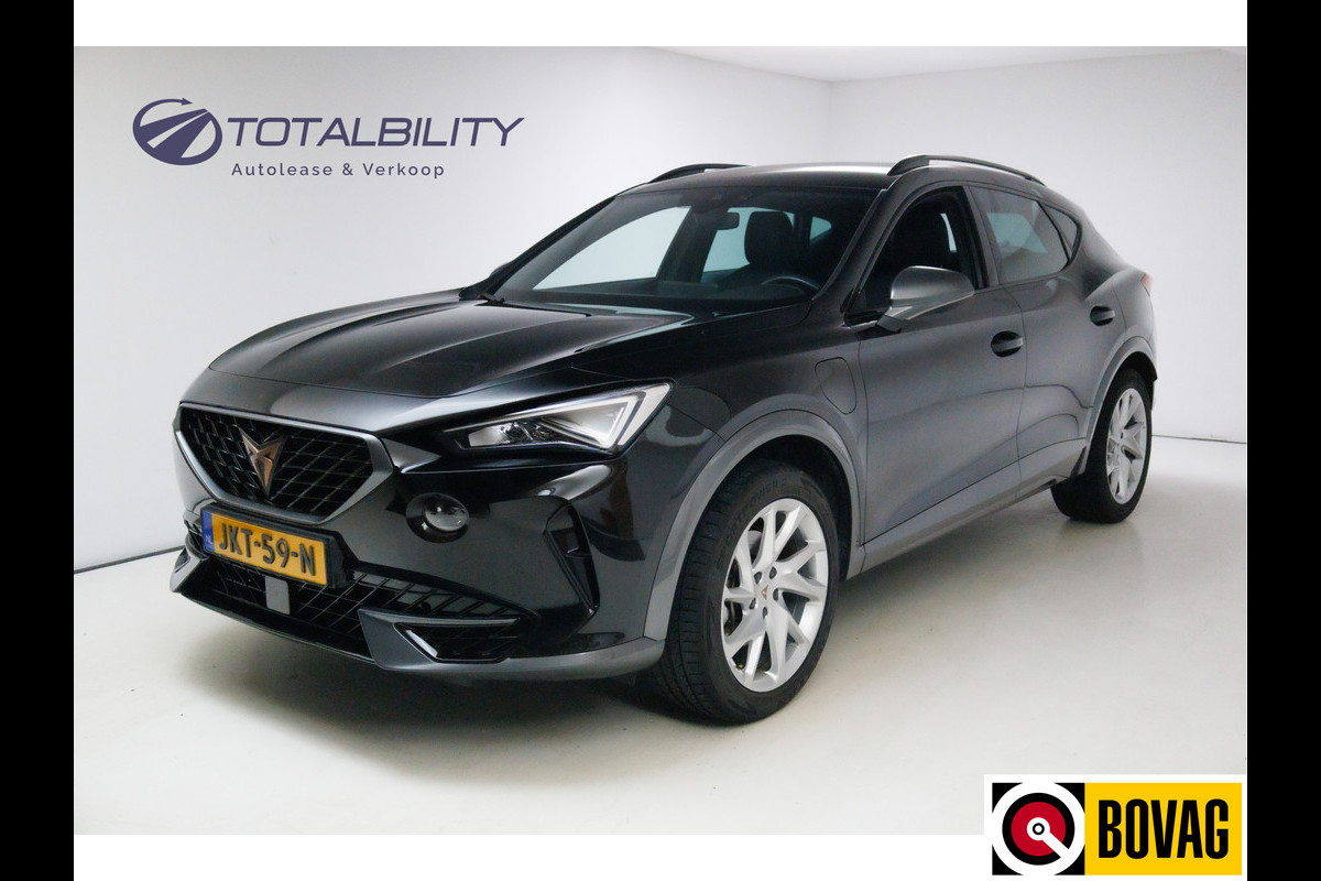 CUPRA Formentor 1.4 e-Hybrid Business 204 PK automaat | Adap. cruise | Camera | Navigatie | App. connect | Draadloze telefoonlader, sfeerverlichting, Led
