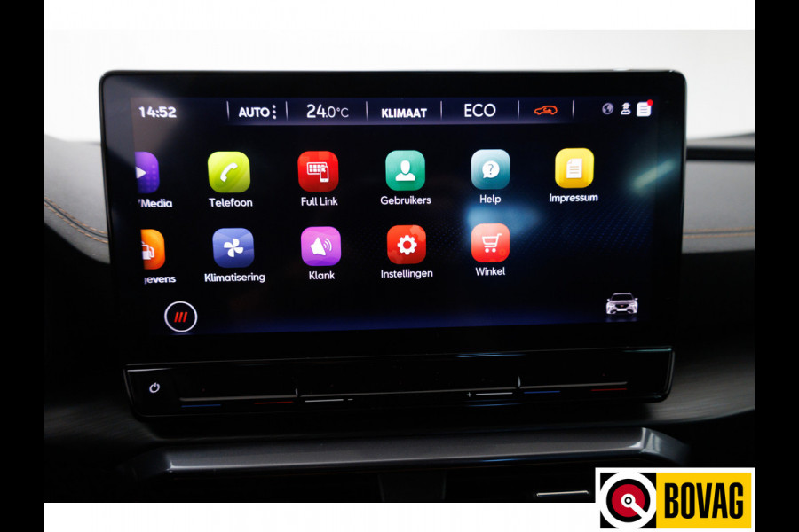 CUPRA Formentor 1.4 e-Hybrid Business 204 PK automaat | Adap. cruise | Camera | Navigatie | App. connect | Draadloze telefoonlader, sfeerverlichting, Led