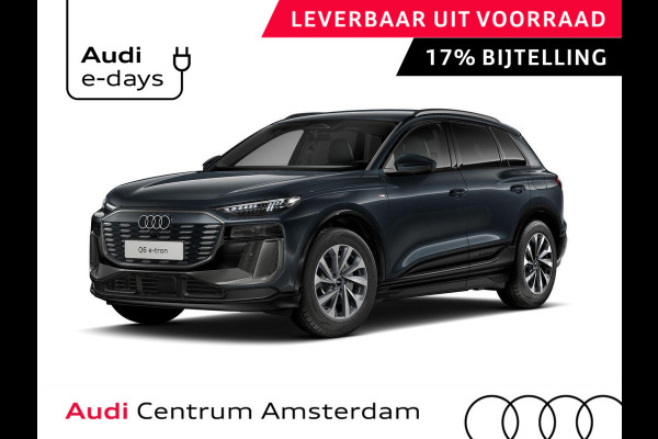 Audi Q6 e-tron Advanced edition 83Kwh 252 pk SUV | Tech pakket plus | Sportstoelen leder | 360 graden camera | Privacy glas |