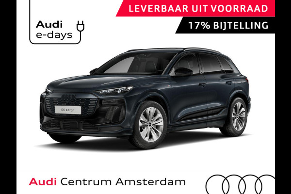 Audi Q6 e-tron S edition 83Kwh 252 pk SUV | Tech pakket pro | Lederen bekleding | Glazen panoramadak | Trekhaak |
