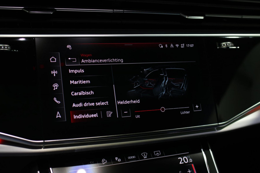 Audi Q8 60 TFSI e Quattro Competition *Pano*RS-Stoelen*B&O*4-Wiel besturing*360 Camera*