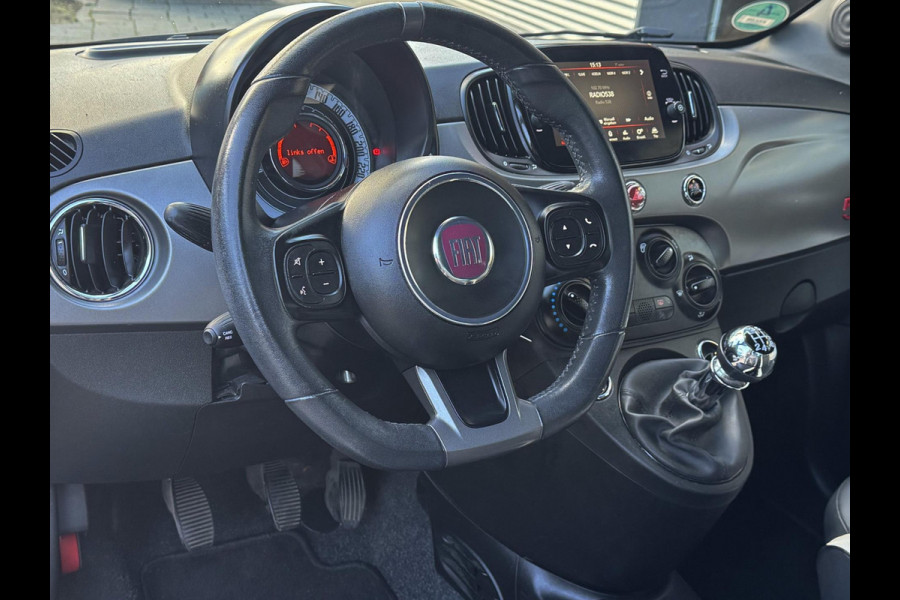Fiat 500 SPORT 1.2 Fire - Apple Carplay / Navigatie I Airco I Sport & Spoiler pakket I PDC I Xenon I Dealer onderhouden