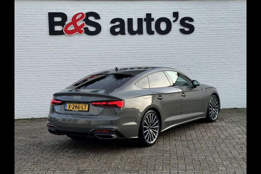 Audi A5 Sportback 35 TFSI 3x S-line Competition Zwarte hemel Cruise Climate v/a Full LED Navi Apple / Android