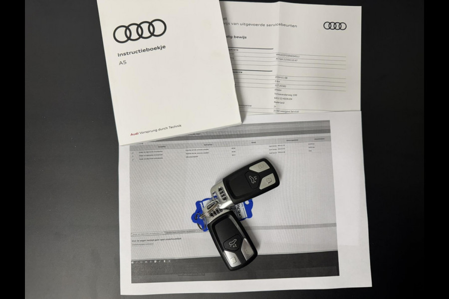 Audi A5 Sportback 35 TFSI 3x S-line Competition Zwarte hemel Cruise Climate v/a Full LED Navi Apple / Android