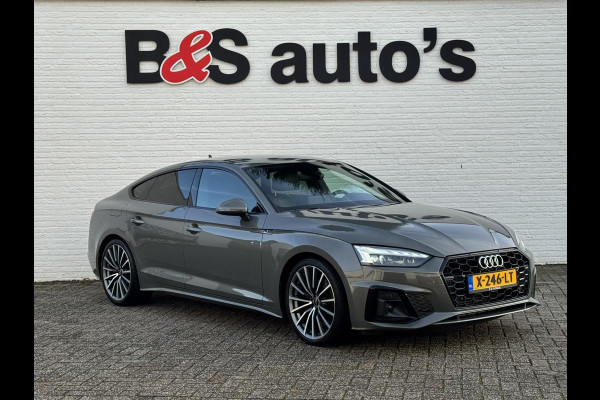 Audi A5 Sportback 35 TFSI 3x S-line Competition Zwarte hemel Cruise Climate v/a Full LED Navi Apple / Android