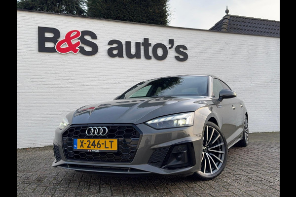 Audi A5 Sportback 35 TFSI 3x S-line Competition Zwarte hemel Cruise Climate v/a Full LED Navi Apple / Android
