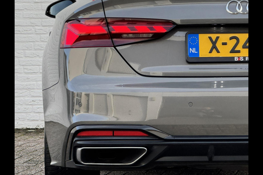 Audi A5 Sportback 35 TFSI 3x S-line Competition Zwarte hemel Cruise Climate v/a Full LED Navi Apple / Android