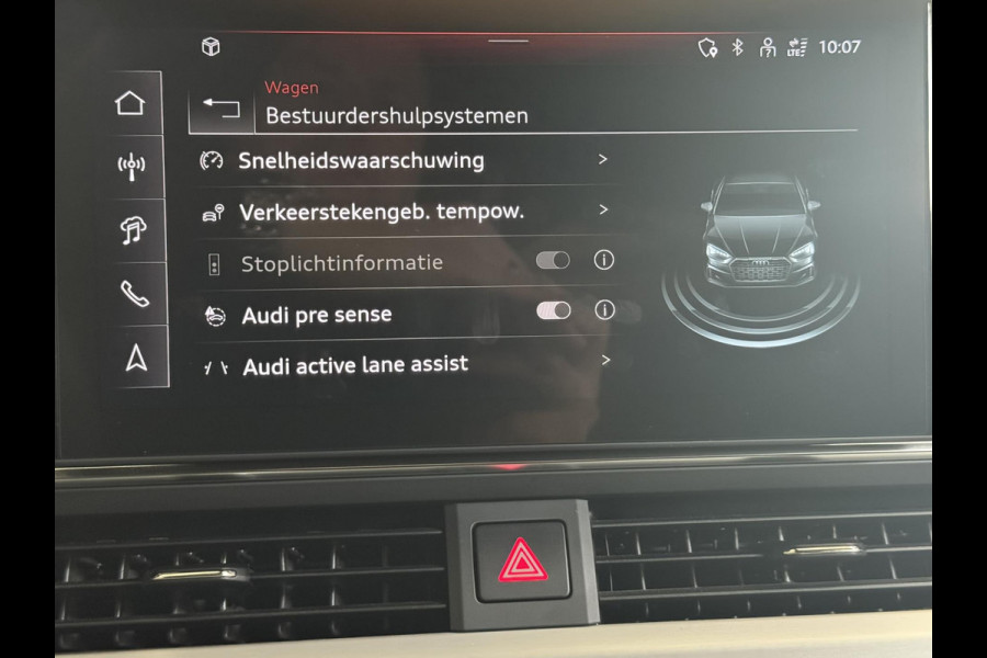 Audi A5 Sportback 35 TFSI 3x S-line Competition Zwarte hemel Cruise Climate v/a Full LED Navi Apple / Android