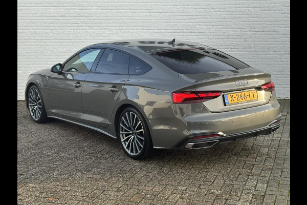Audi A5 Sportback 35 TFSI 3x S-line Competition Zwarte hemel Cruise Climate v/a Full LED Navi Apple / Android
