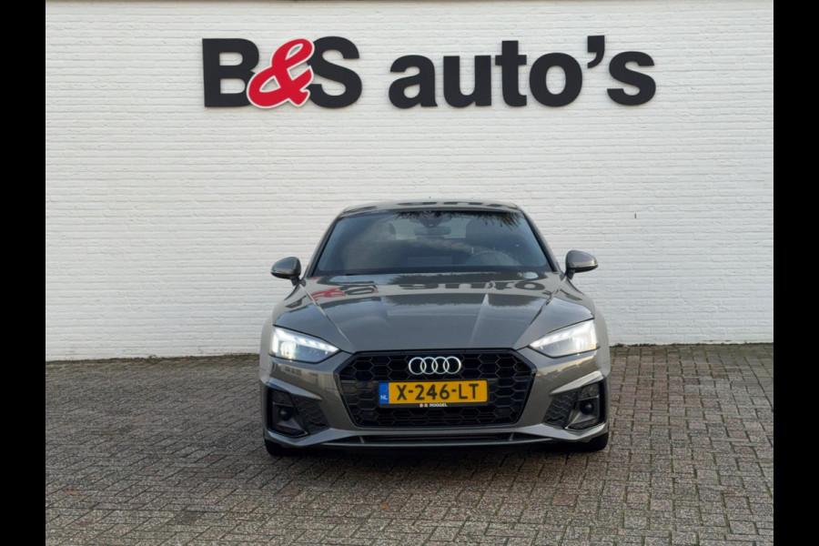 Audi A5 Sportback 35 TFSI 3x S-line Competition Zwarte hemel Cruise Climate v/a Full LED Navi Apple / Android
