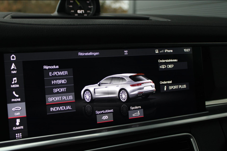 Porsche Panamera Sport Turismo 2.9 4 E-Hybrid 462pk Sport Design | Pano | Sportuitlaat | ACC | Soft Close