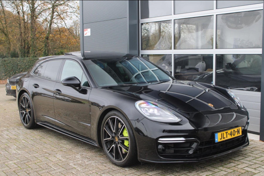 Porsche Panamera Sport Turismo 2.9 4 E-Hybrid 462pk Sport Design | Pano | Sportuitlaat | ACC | Soft Close