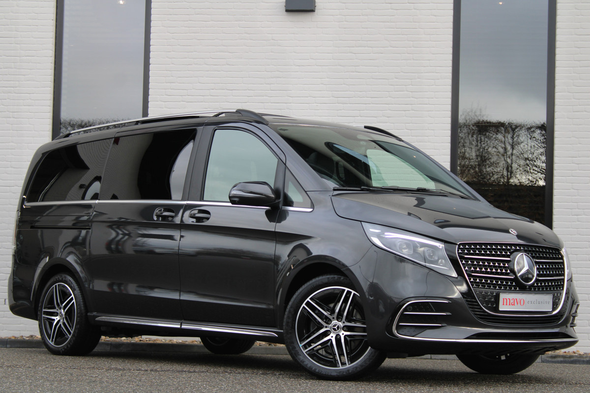 Mercedes-Benz V-Klasse 300d / Exclusive / 4-Matic / 6-Persoons / Panorama / Elec Stoelen / 360 Cam / Burmester / Vol Opties / NIEUWSTAAT