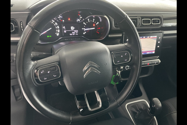 Citroën C3 1.2 PureTech S&S Feel Edition Airco - Cruise control - Parkeersensoren achter - Navigatiesysteem - Mistlampen voor - Bluetooth - Start/stop systeem - stuur multifunctioneel