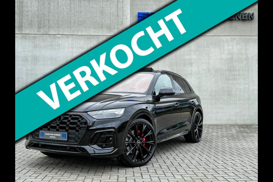 Audi Q5 55 TFSI e 367pk Quattro Competition S Edition S-Line! 1e Eig|Audi Exclusive|HUD|Luchtv.|Pano|OLED Matrix|S-Stoel|360° view