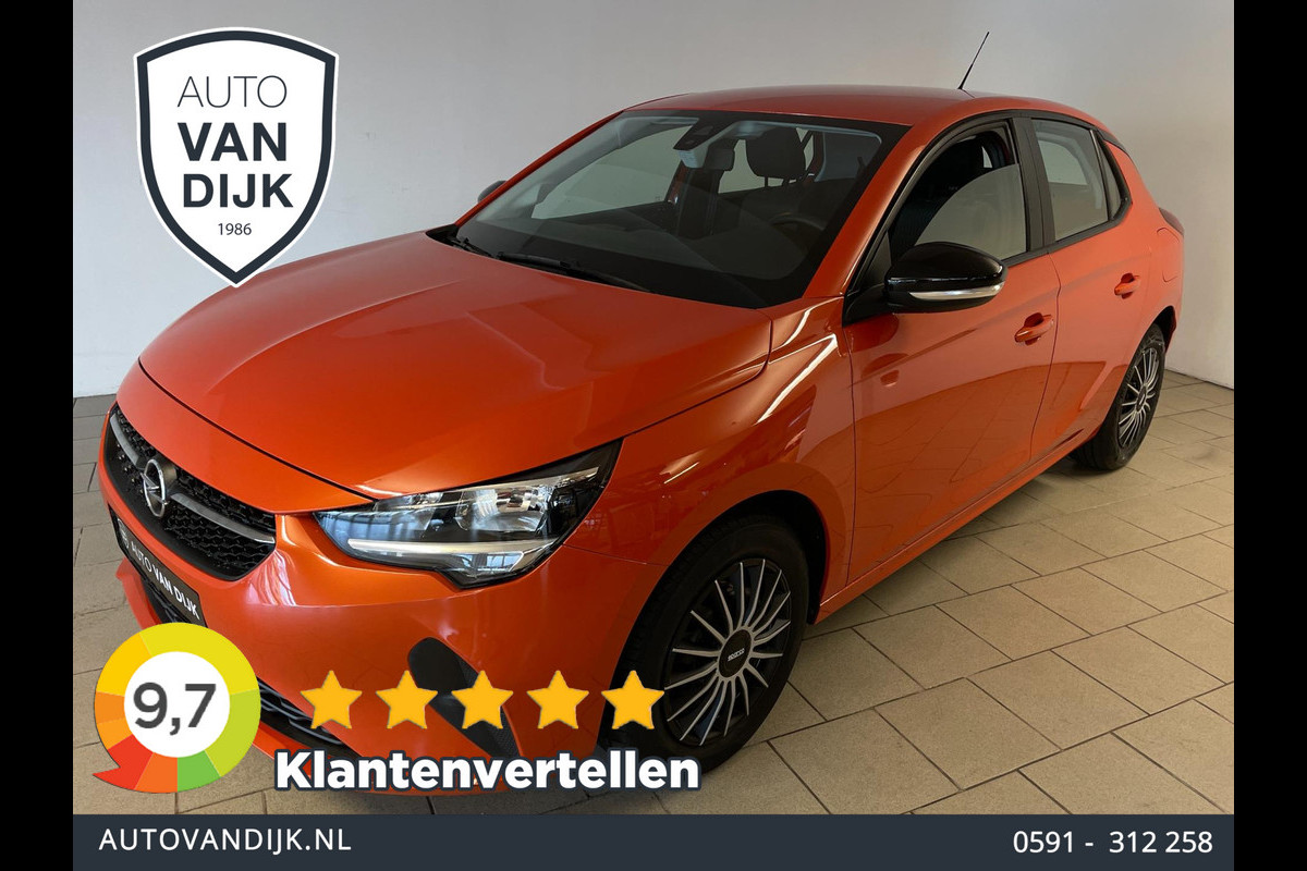 Opel Corsa 1.2 Edition AIRCO NAVI VIA APP CRUISE BT APPLE CARPLAY SPARCO ZEER NETTE AUTO