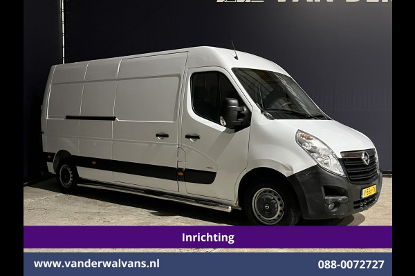 Opel Movano 2.3 CDTI L3H2 Post NL inrichting Euro6 Airco | Camera | Navigatie | Cruisecontrol Sidebars, Doorloopdeur, Schappen, 270 graden achterdeuren