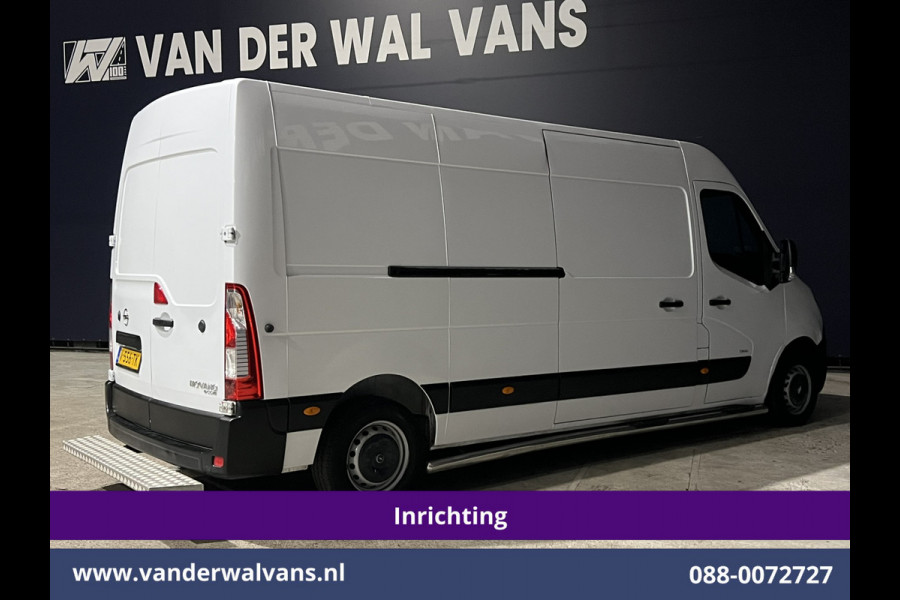 Opel Movano 2.3 CDTI L3H2 Post NL inrichting Euro6 Airco | Camera | Navigatie | Cruisecontrol Sidebars, Doorloopdeur, Schappen, 270 graden achterdeuren