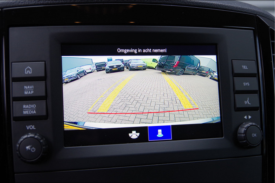 Mercedes-Benz Vito 119 CDI L2 3-ZITS, AUT. LED, ADAPT. CRUISE, STOELVERWARMING, CAMERA, CLIMA, NAVI, PARKEERSENSOREN
