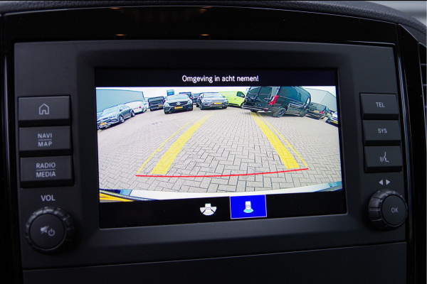 Mercedes-Benz Vito 119 CDI L2 3-ZITS, AUT. LED, ADAPT. CRUISE, STOELVERWARMING, CAMERA, CLIMA, NAVI, PARKEERSENSOREN