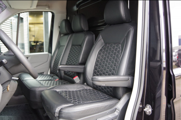 Volkswagen Crafter 35 2.0 TDI L3H3 177PK AUT. 2X SCHUIFDEUR, LED, LEDER, TREKHAAK, ZONNEKLEP LED, CAMERA, CRUISE, NAVI, AIRCO