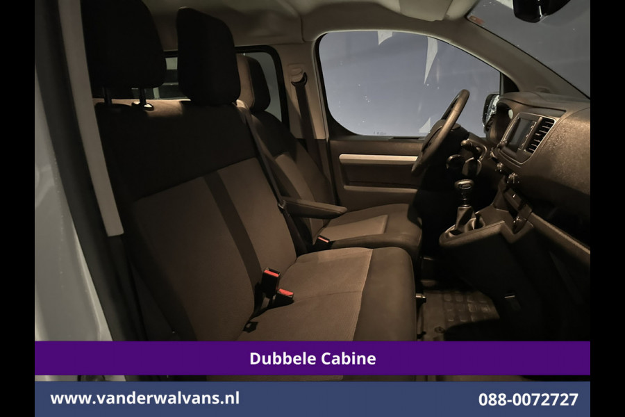 Opel Vivaro 2.0CDTI 145pk L3H1 Dubbele Cabine Euro6 Airco | 6-Zits | Navigatie | 2500kg Trekhaak | Apple Carplay Android Auto, Cruisecontrol, Parkeersensoren