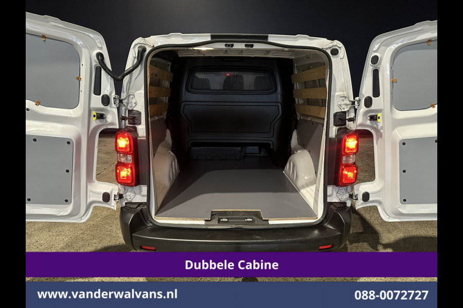 Opel Vivaro 2.0CDTI 145pk L3H1 Dubbele Cabine Euro6 Airco | 6-Zits | Navigatie | 2500kg Trekhaak | Apple Carplay Android Auto, Cruisecontrol, Parkeersensoren