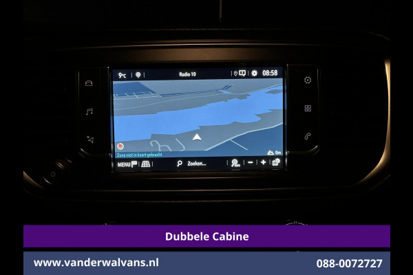 Opel Vivaro 2.0CDTI 145pk L3H1 Dubbele Cabine Euro6 Airco | 6-Zits | Navigatie | 2500kg Trekhaak | Apple Carplay Android Auto, Cruisecontrol, Parkeersensoren