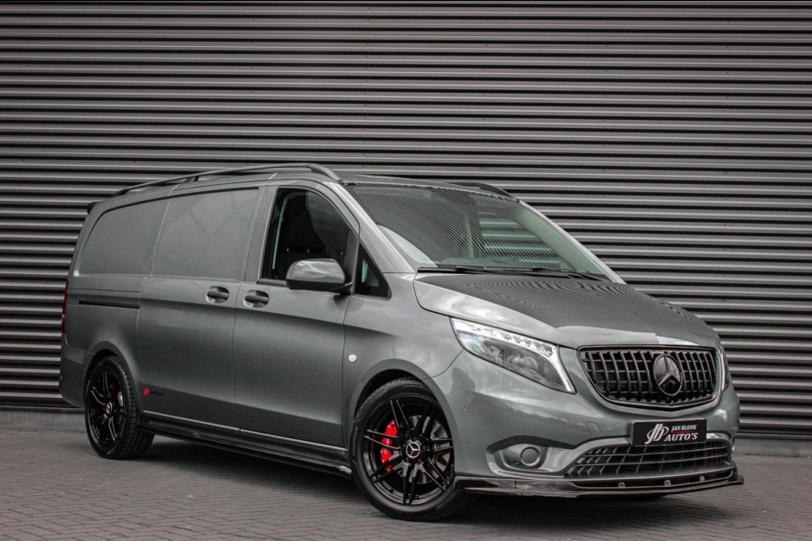 Mercedes-Benz Vito 215PK JB-EDITION FULL BLACK / AMG / SPOILER / VERLAGINGSVEREN / NAVIGATIE / CLIMATE CONTROL / TREKHAAK / CRUISE