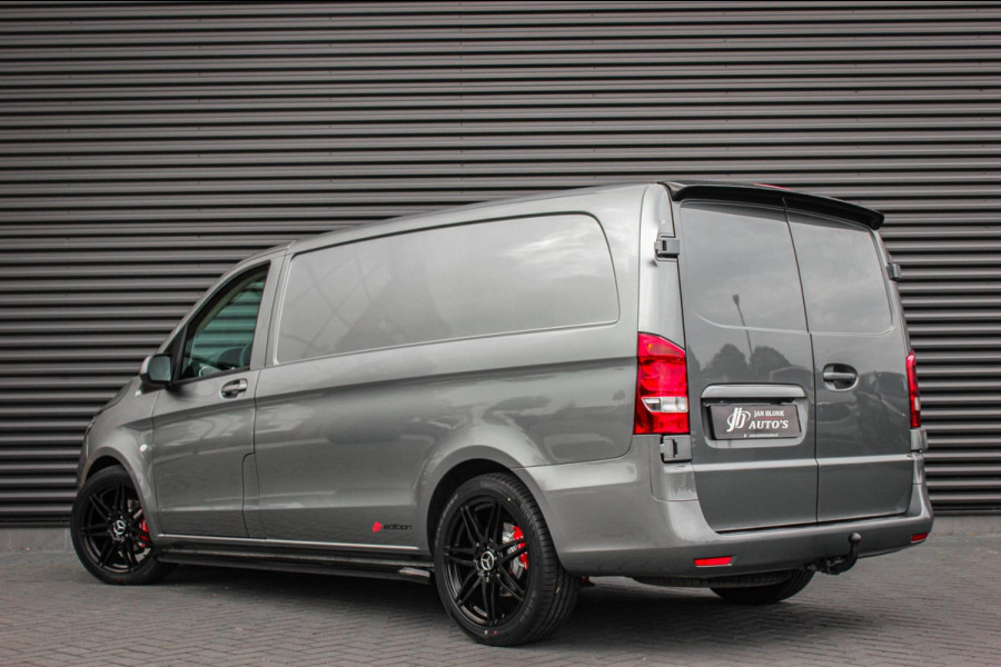 Mercedes-Benz Vito 215PK JB-EDITION FULL BLACK / AMG / SPOILER / VERLAGINGSVEREN / NAVIGATIE / CLIMATE CONTROL / TREKHAAK / CRUISE