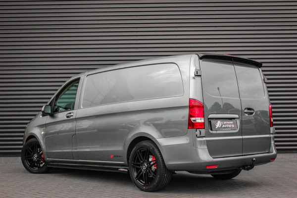 Mercedes-Benz Vito 215PK JB-EDITION FULL BLACK / AMG / SPOILER / VERLAGINGSVEREN / NAVIGATIE / CLIMATE CONTROL / TREKHAAK / CRUISE