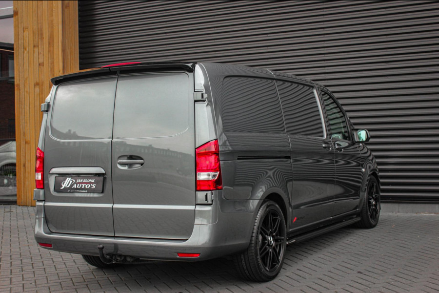 Mercedes-Benz Vito 215PK JB-EDITION FULL BLACK / AMG / SPOILER / VERLAGINGSVEREN / NAVIGATIE / CLIMATE CONTROL / TREKHAAK / CRUISE