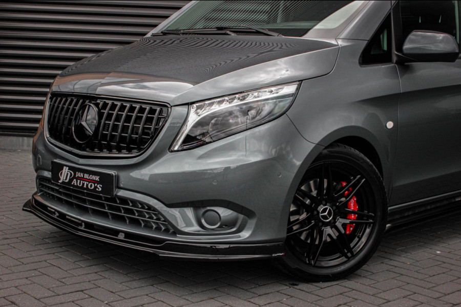 Mercedes-Benz Vito 215PK JB-EDITION FULL BLACK / AMG / SPOILER / VERLAGINGSVEREN / NAVIGATIE / CLIMATE CONTROL / TREKHAAK / CRUISE