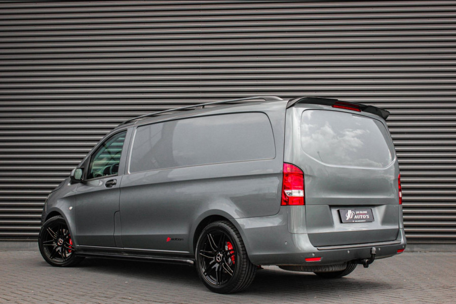 Mercedes-Benz Vito 215PK JB- EDITION FULL BLACK / AMG / SPOILER / VERLAGINGSVEREN / NAVIGATIE / CLIMATE CONTROL / TREKHAAK / CRUIS