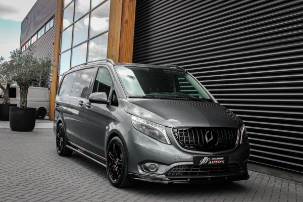 Mercedes-Benz Vito 215PK JB- EDITION FULL BLACK / AMG / SPOILER / VERLAGINGSVEREN / NAVIGATIE / CLIMATE CONTROL / TREKHAAK / CRUIS
