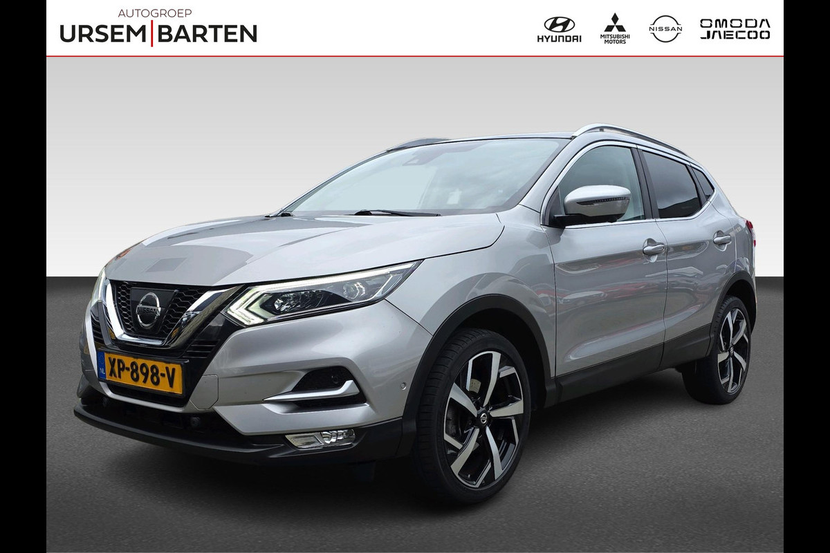 Nissan QASHQAI 1.2 Tekna | halfleder | panoramadak | stoelverwarming | LED | 19" velgen |