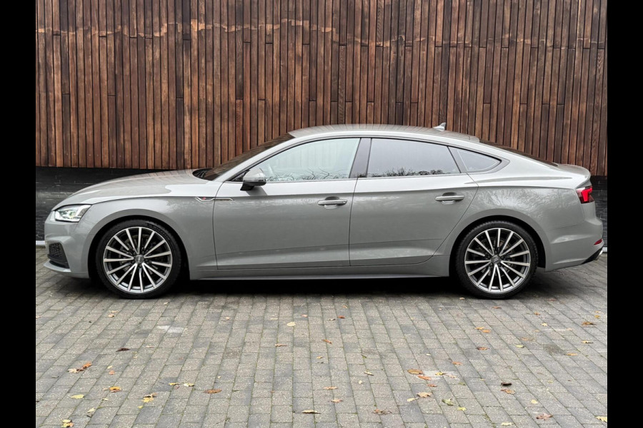 Audi A5 Sportback 35 TFSI S-line Automaat | Quantumgrijs | LED verlichting | Climate & cruise control | Getint glas | 19 inch velgen | E