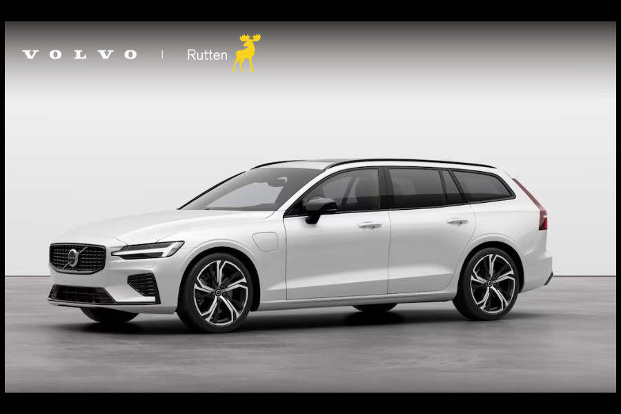 Volvo V60 T8 455PK Automaat AWD Plus Perform. Ed. Dark Polestar Optimalisatie / Glossy black Logo voor en achterzijde / Long Range / 360 Camera / Harman Kardon audio / Head-up display / Panorama dak / Apple carplay / Android auto /