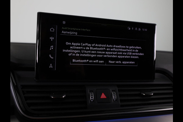 Audi Q5 Sportback 50 TFSI e S edition 299 pk S-tronic | Navigatie | Panoramadak | Trekhaak (wegklapbaar) | Parkeersensoren (Park assist) | Rondomzicht camera | Stoelverwarming v/a | S-Line |