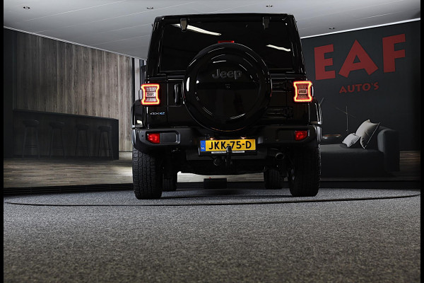 Jeep Wrangler UNLIMITED 4xe 380 80th Anniversary / Acc / 360 Camera / Leder / Navi / Dode Hoek / Trekhaak / Led / Pdc / 18 Inch