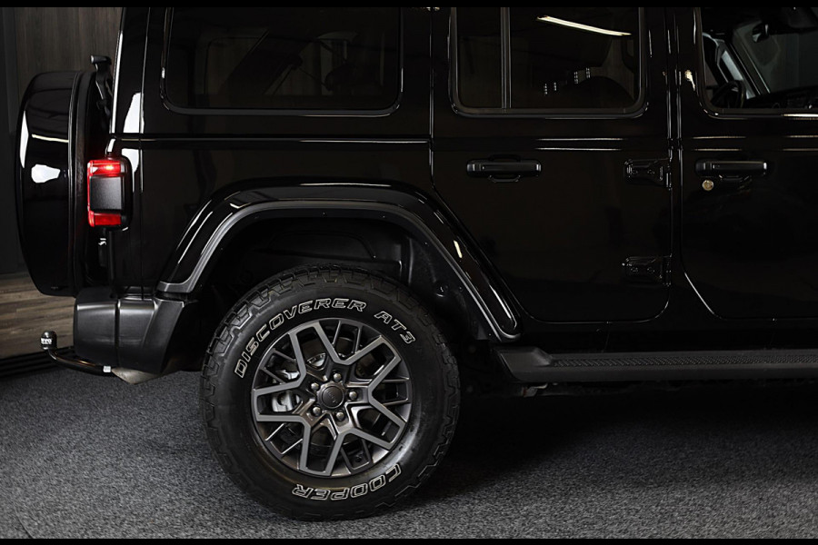 Jeep Wrangler UNLIMITED 4xe 380 80th Anniversary / Acc / 360 Camera / Leder / Navi / Dode Hoek / Trekhaak / Led / Pdc / 18 Inch