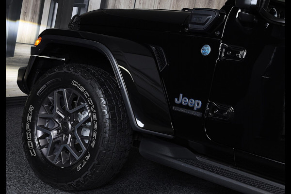 Jeep Wrangler UNLIMITED 4xe 380 80th Anniversary / Acc / 360 Camera / Leder / Navi / Dode Hoek / Trekhaak / Led / Pdc / 18 Inch