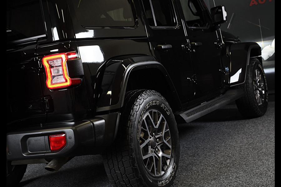Jeep Wrangler UNLIMITED 4xe 380 80th Anniversary / Acc / 360 Camera / Leder / Navi / Dode Hoek / Trekhaak / Led / Pdc / 18 Inch