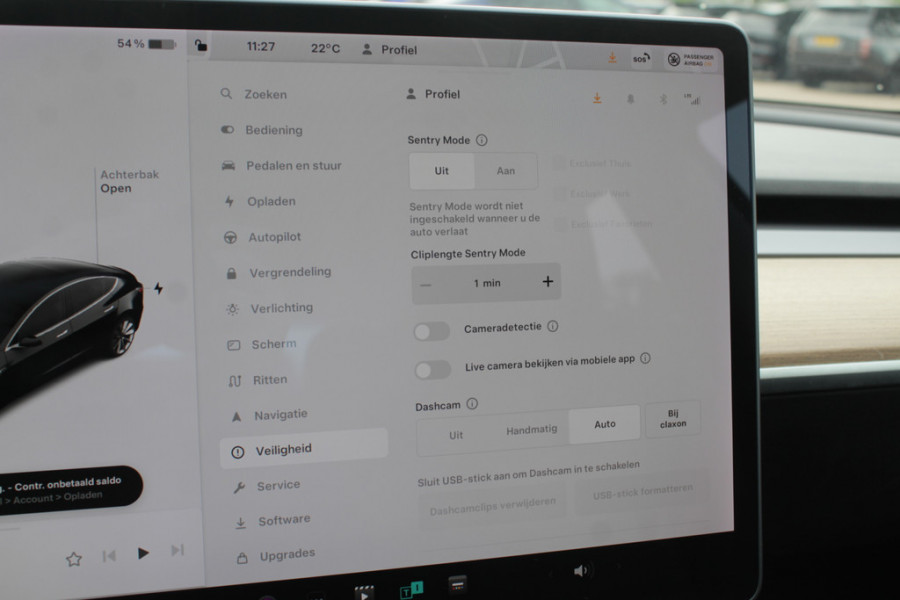 Tesla Model 3 Long Range AWD 75 kWh / NEW ACCUPAKKET / Autopilot / Panoramadak / Camera / Leder / 19'' / Leder / Premium Audio /